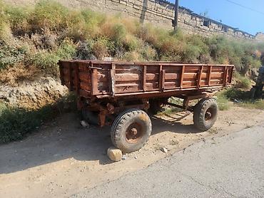 traktor qoşqu: Kənd təsərrüfatı üçün ikioxlu qoşqu araba - Metall konstruksiyalı — 3
