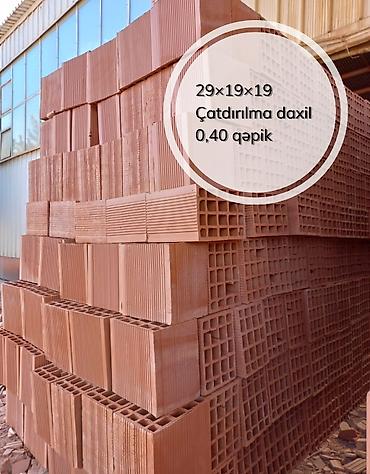 Tikinti daşları: Hər növ kərpiclərin yerində satışı və çatdırılması bizdə.Bakı şəhəri — 5