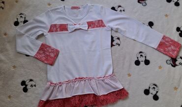 Paketi dečije odeće: Paket: Helanke, Majice, Pantalone, Za devojčice, uzrast: 7-8 godina — 18