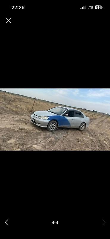 faw j7: Honda Civic: 2005 г., 1.7 л, Автомат, Бензин, Седан — 3