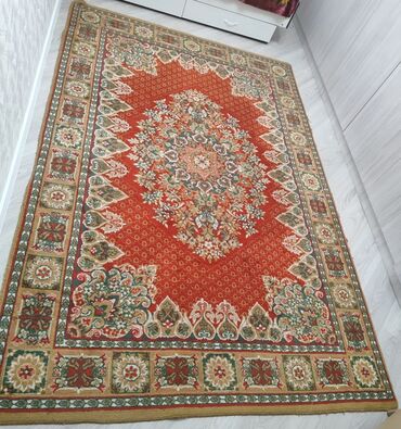 Ковры и паласы: Ковер Б/у, Советский, 350 * 250, Сделано в Кыргызстане, Безналичная/наличная оплата