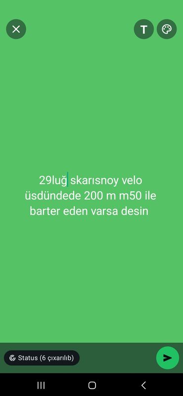 İdman velosipedləri: İşlənmiş Dağ velosipedi 29", sürətlərin sayı: 32, Ünvandan götürmə