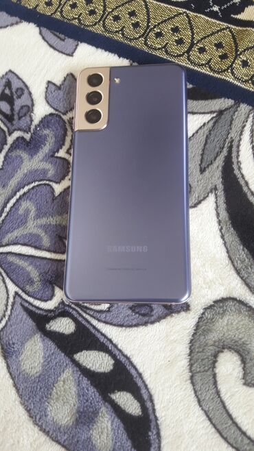 новый телефон самсунг: Samsung Galaxy S21 5G, Б/у, 256 ГБ, цвет - Фиолетовый