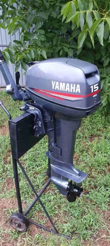 Təçili Yamaha qayıq Matoru satılır 2 tak 9.9 ×15 qısa sapok matorun