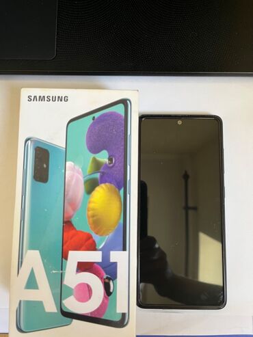 a54 samsung цена бишкек: Samsung Galaxy A51, Колдонулган, түсү - Көгүлтүр, 1 SIM, 2 SIM