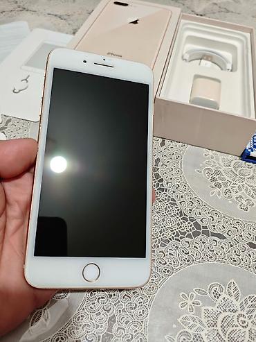 iphone 8 pilus: IPhone 8 Plus, 64 GB, Qızılı, Barmaq izi, Simsiz şarj, Sənədlərlə — 2