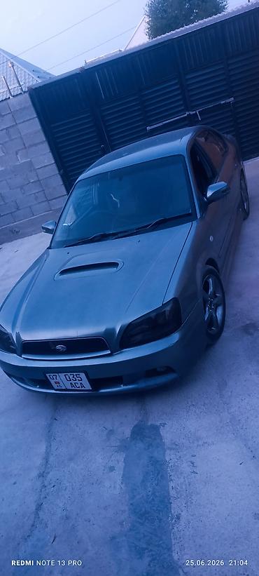 drift car: Subaru Legacy: 2001 г., Механика, Бензин, Седан — 5