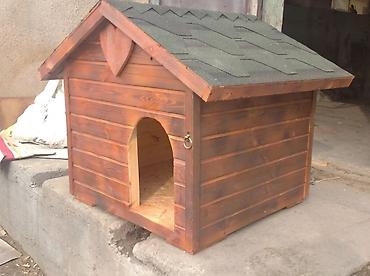 Зоотовары: Домик для маленьких и средних собак. будка для собак в наличии и на — 21