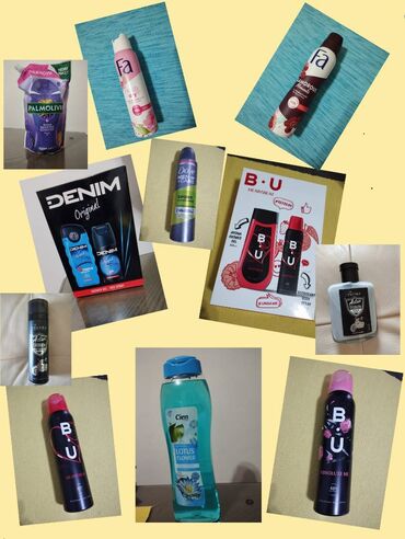 Nega kože: Paket kozmetike novo 12 kom sve za 2200 din. *Set Denim original
