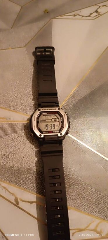 купить золотой браслет в баку: İşlənmiş, Qol saatı, Casio, rəng - Qara
