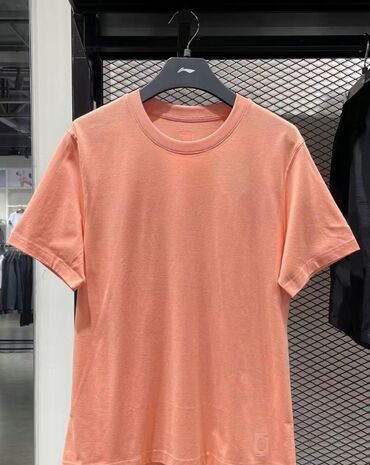 спортивные штаны оригинал: Мужская футболка, 3XL (EU 46), Li-Ning, Новый, цвет - Оранжевый, Платная доставка