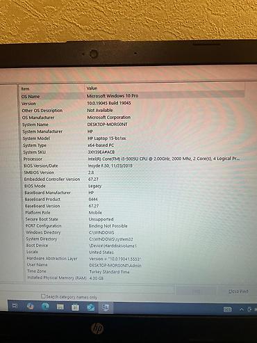 HP: HP Notebook - 15-bs152ur Original LCD panel 15.6 inches with HD — 4