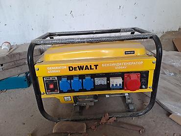 Генераторы: Бензиновый генератор DeWALT 6500AV (инверторный) Основные — 2