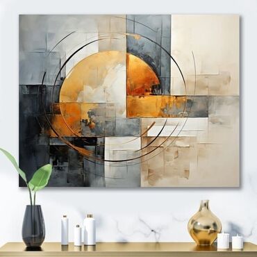 Dizayn, layihə: Modern. Abstrakt janr. Tək tablo. Müasir interyerdə mütləqdir, çünki — 29