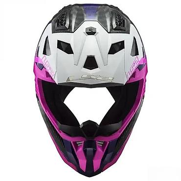 stranger things: LS2 off-road/mx kaciga – karbonska školjka, napredna ventilacija — 1