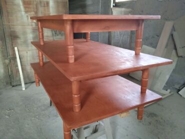 кухонный стол: Кухонный Стол, цвет - Коричневый, Новый