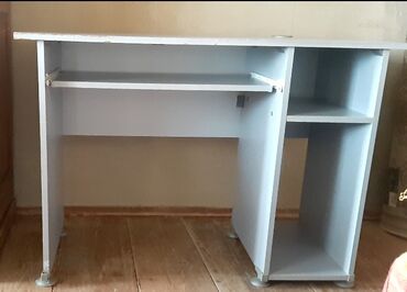 ofis stolu: Kompüter masası, Açılmayan, Laminat, Dördbucaq masa