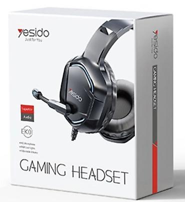 sur mikrofon: Kateqoriya: Qulaqlıqlar Məhsul: Yesido EK01 Black (No Brand) Təsvir — 1