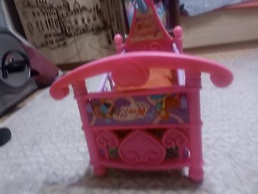 Люльки: Игрушечная для кукол Winx - Тематика: Winx Club, яркие наклейки с — 3