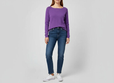 Swetry: Sweter damski, rozmiar S