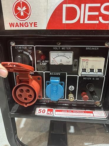 Генераторлор: Дизельный генератор 5 Вт WANGYE 5DG-LN, воздушное охлаждение — 3