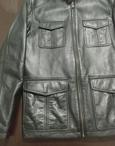 Kurtkalar: Derimod kişi dəridən gödəkçə – ölçü M - Rəng: qara - Material: həqiqi — 11