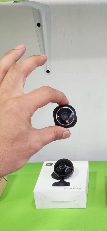Səs gücləndiriciləri: Mini tam simsiz kicik gizli wifi kamera ✅️--Yaddaṣ karti hədiyyə