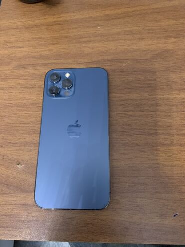 afon 12: IPhone 12 Pro Max, 128 ГБ, Sierra Blue, Беспроводная зарядка, Face ID