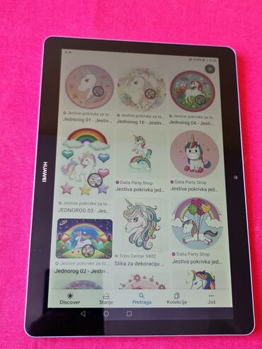 Tableti: Tablet kao nov sve radi bez mane veliki 10 inca, cena 4000 dinara — 6