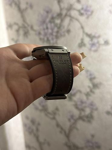 часы hublot: Часы Hublot, скелетон - Корпус: матовый металл серого тона с — 3