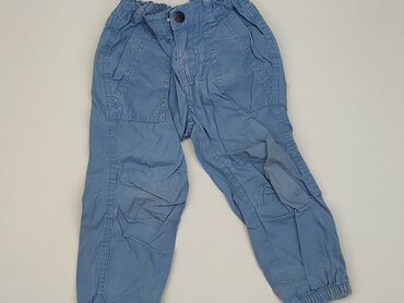 spodnie materiałowe: Material trousers, Lupilu, 1.5-2 years, 92, condition - Good