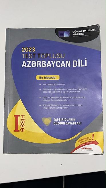 Testlər: Azərbaycan dili Testlər 11-ci sinif, DİM, 1-ci hissə, 2023 il — 1