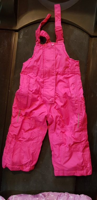 žute pantalone: 74-80, color - Pink