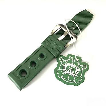 Dodaci za satove: Steeldives SD2201 narukvica za sat - Zelena - 20mm / 22mm Opis — 2