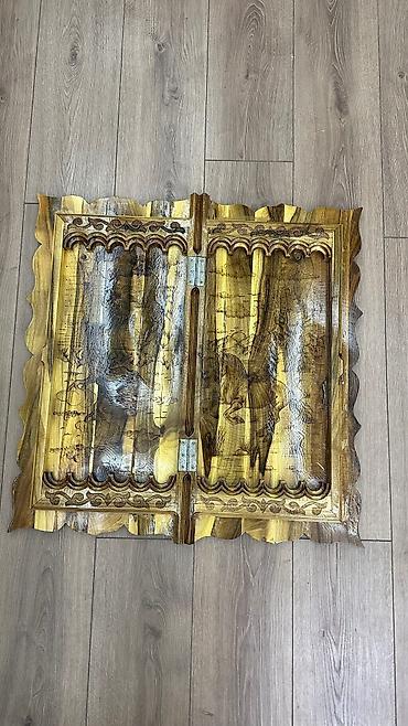 нарда ош: Нарды Кыргызскими узорами дерево Орех — 7