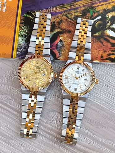 Qol saatları: Yeni, Qol saatı, Rolex, rəng - Qızılı — 12