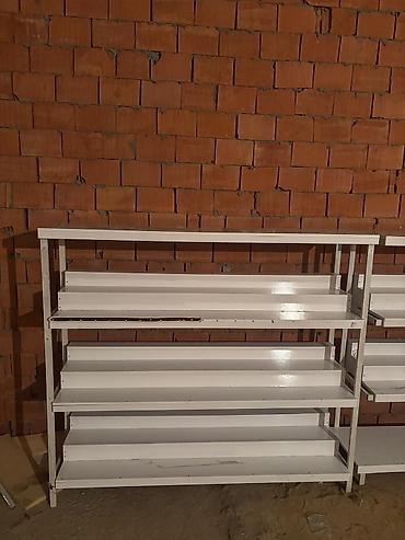 Оборудование для магазинов: Mağaza üçün açıq tip vitrin (şüşəsiz) - İstifadə sahəsi: butik — 1