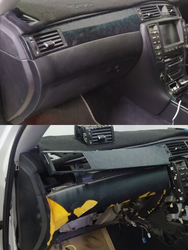 Автомойки: Перетяжка реставрация торпедо, перешив сидений, покраска пластиковых — 6