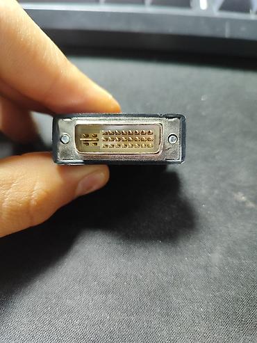 куплю старые мониторы: Переходник DVI-I (24+5) — VGA (DE-15) Описание: - Компактный адаптер — 3