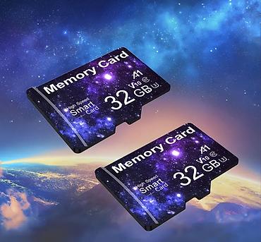 32 GB MicroSD yaddaş kartı – A1, UHS-I U1, V10 - Tutum: 32 GB - Sürət