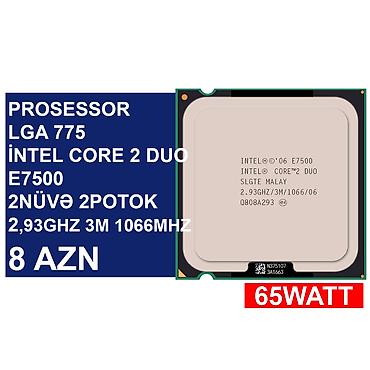 Digər kompüter aksesuarları: Kompüter üçün Prosessorlar ⭐LGA 775 İntel Dual Core E6600 3,06Ghz 2M — 3