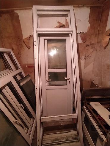 pilasdiq qapi: PVC pəncərə və balkon qapısı dəsti - Material: ağ rəngli PVC profil - — 3