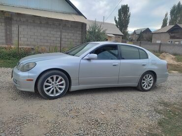 купить кожаные сиденья для авто бу: Седан Lexus GS 300 в серебристом цвете, оснащенный люком на крыше и
