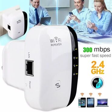 Računari, laptopovi i tableti: WIFI pojačivač signala WIFI repeater Wifi Ruter 300mps Wireless