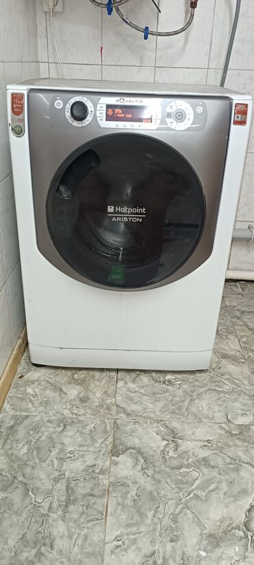 пассивное сетевое оборудование ok net: Стиральная машина Hotpoint Ariston, Б/у, Автомат, 10 кг и более, Полноразмерная