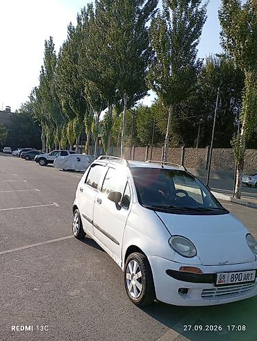 спринтер выезд: Daewoo Matiz: 2000 г., 0.8 л, Механика — 8