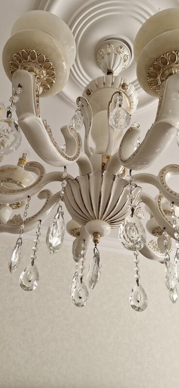 xac sekilleri: Çılçıraq, 8 lampa, Keramika