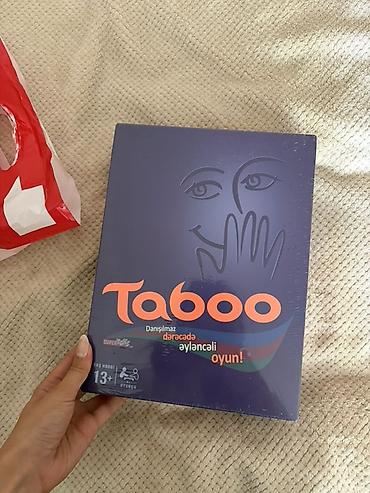 dost: Taboo — 13+ yaş üçün komanda əsaslı söz oyunu. Məqsəd: kartdakı əsas — 1