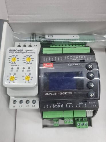 Digər məişət texnikası: 🇦🇿 SATILIR: GKRC-02F Gərginlik Rölesi + Danfoss AK-PC 351 Kontroller