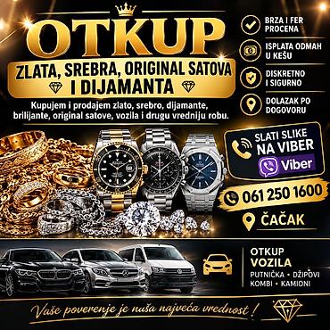 VIS: Otkup zlata, srebra, original satova i dijamanata – kao i drugih — 1